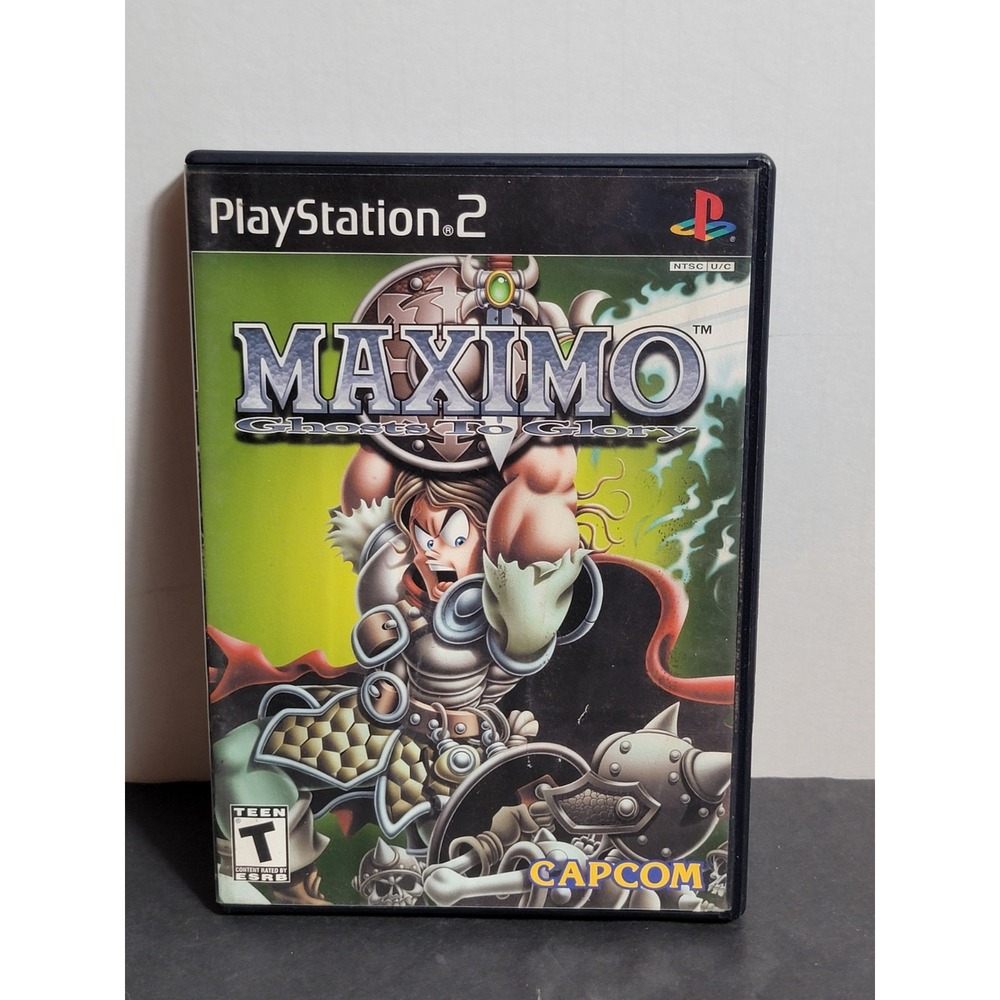 Maximo Ghosts to Glory Sony PlayStation 2 PS2 Capcom 2002 SLUS-20017 Tested